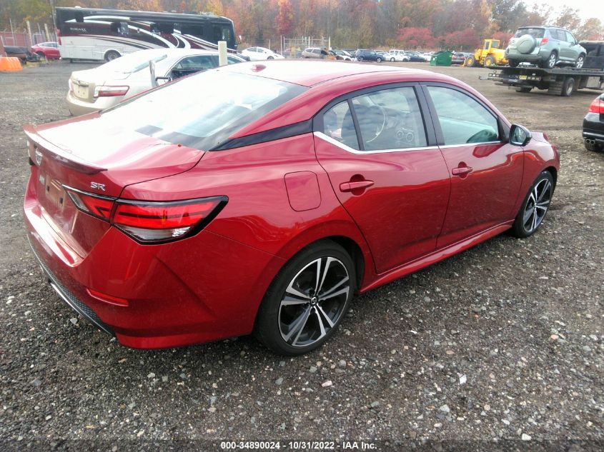 2021 NISSAN SENTRA SR VIN: 3N1AB8DV0MY302454