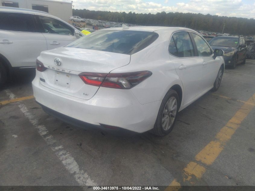 2022 TOYOTA CAMRY LE VIN: 4T1C11AK9NU641899