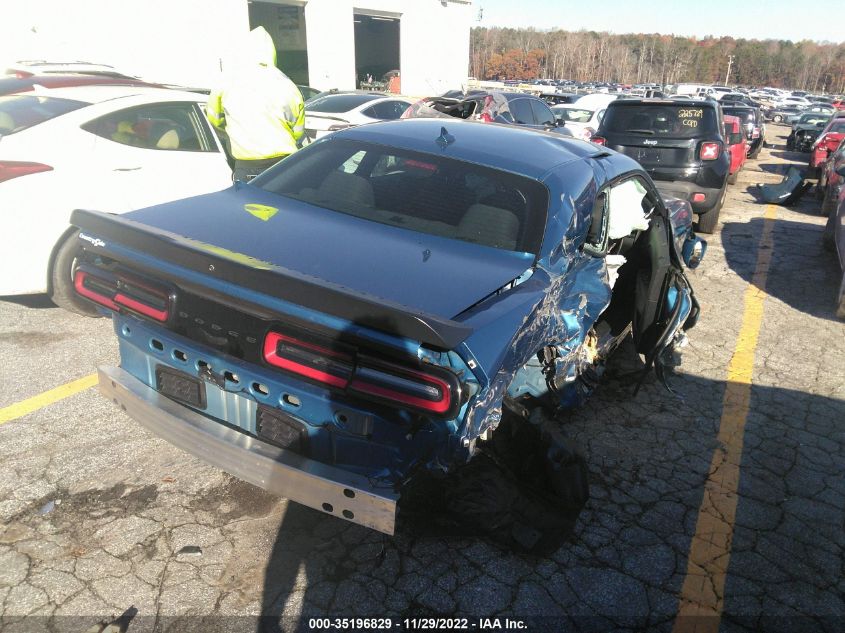 2022 DODGE CHALLENGER SXT VIN: 2C3CDZAG0NH132345