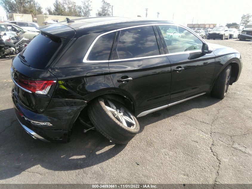 2021 AUDI SQ5 PREMIUM PLUS VIN: WA1B4AFY7M2042461