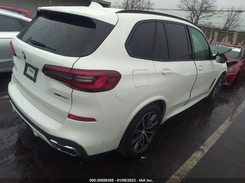 2021 BMW X5 XDRIVE40I VIN: 5UXCR6C04M9F43968