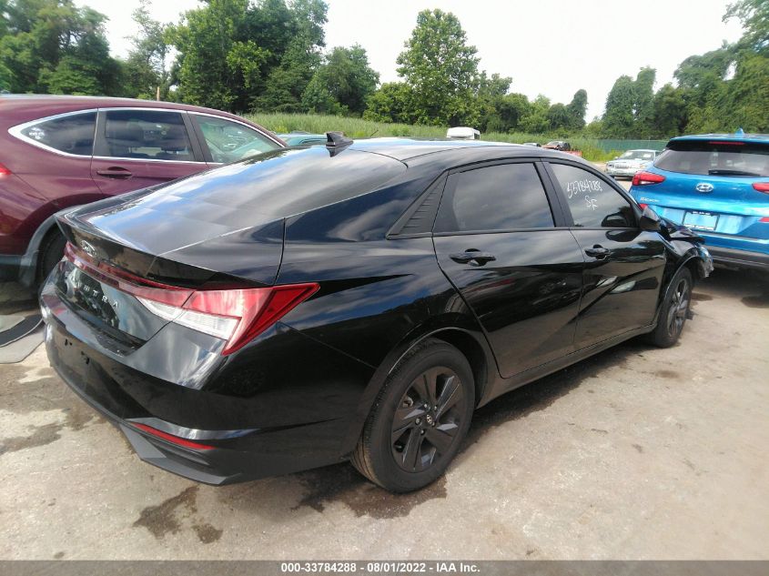 2022 HYUNDAI ELANTRA SEL VIN: KMHLM4AG1NU221008