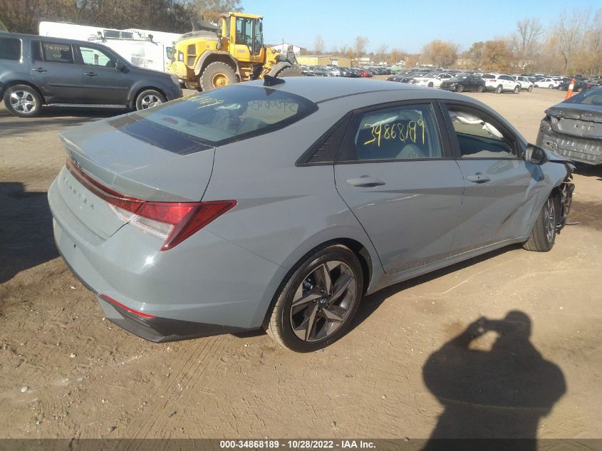 2023 HYUNDAI ELANTRA SEL VIN: KMHLS4AG2PU410260