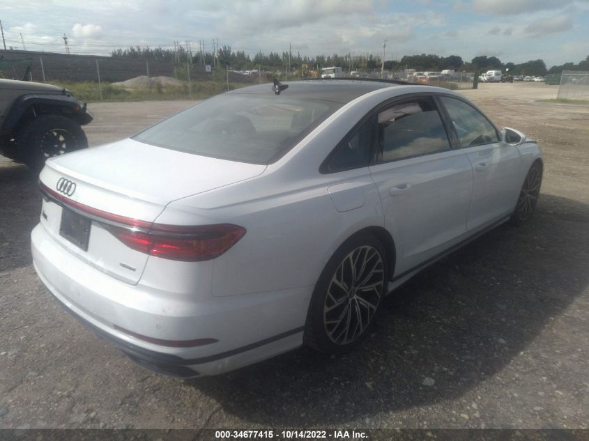 2021 AUDI A8 L VIN: WAU8EAF84MN029935