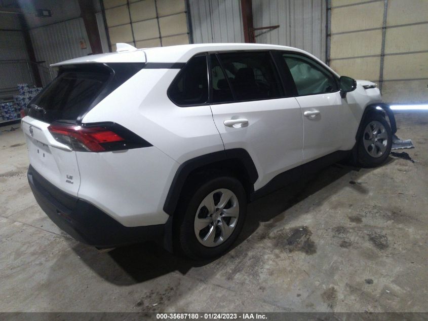 2022 TOYOTA RAV4 LE VIN: 2T3F1RFV3NW314470