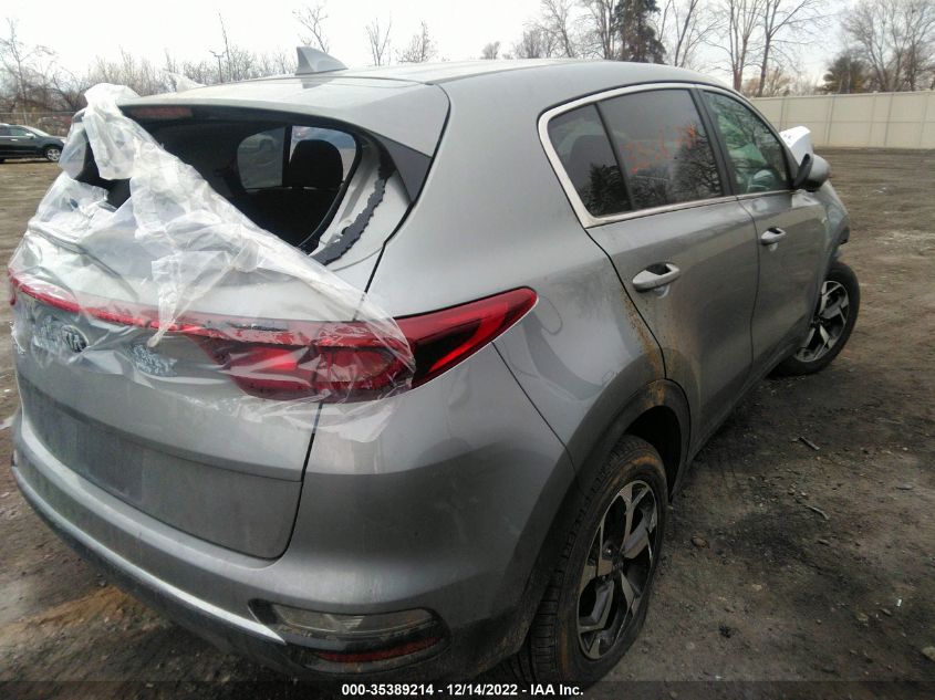 2022 KIA SPORTAGE LX VIN: KNDPMCAC1N7992001