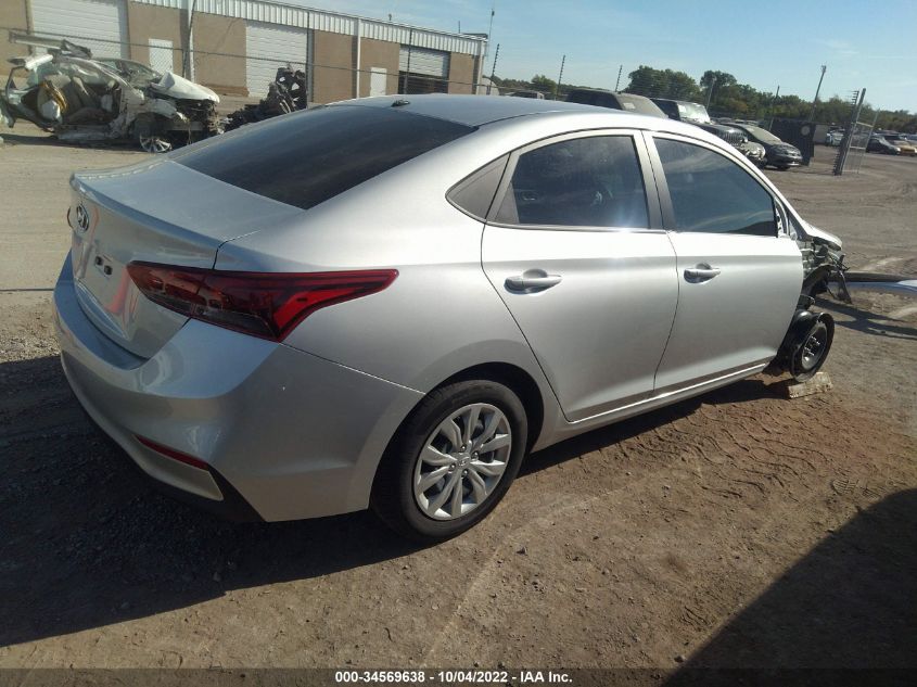 2022 HYUNDAI ACCENT SE VIN: 3KPC24A64NE157661