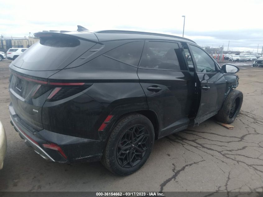 2022 HYUNDAI TUCSON N LINE VIN: KM8JFCAEXNU168822