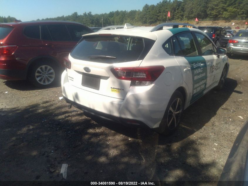 2022 SUBARU IMPREZA PREMIUM VIN: 4S3GTAV69N3713977