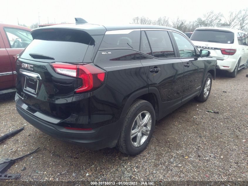 2022 GMC TERRAIN SLE VIN: 3GKALMEV1NL263992