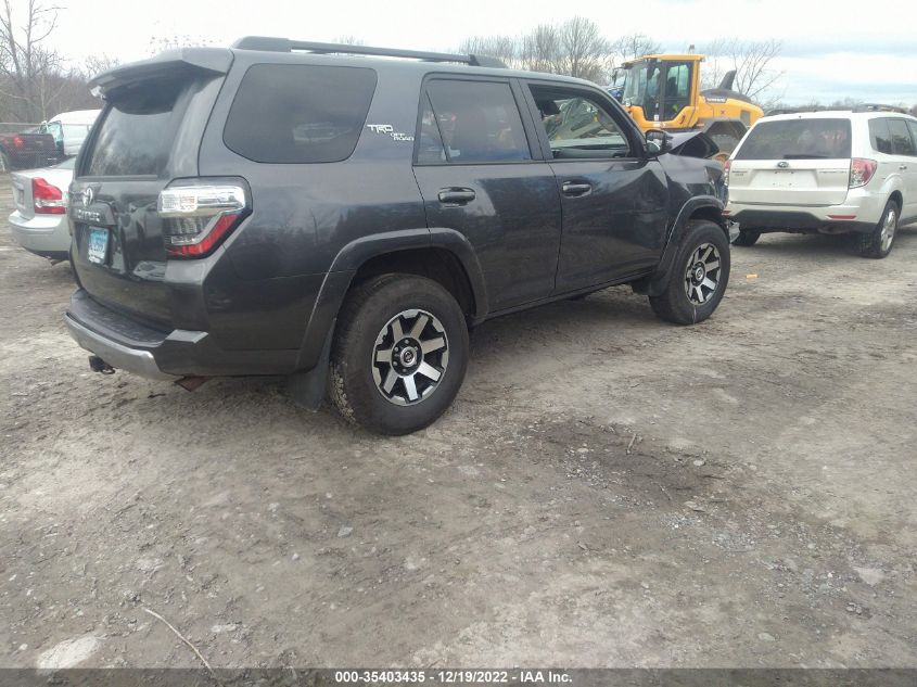 2021 TOYOTA 4RUNNER TRD OFF ROAD PREMIUM VIN: JTERU5JR3M5869136