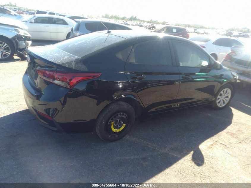 2022 HYUNDAI ACCENT SE VIN: 3KPC24A65NE178647