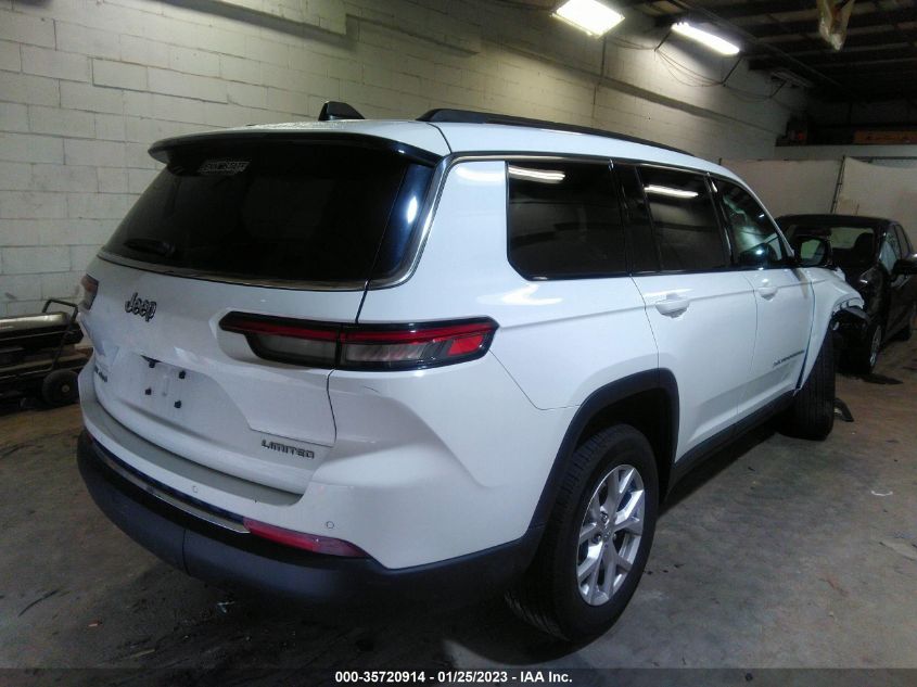 2021 JEEP GRAND CHEROKEE L LIMITED VIN: 1C4RJKBG1M8168358