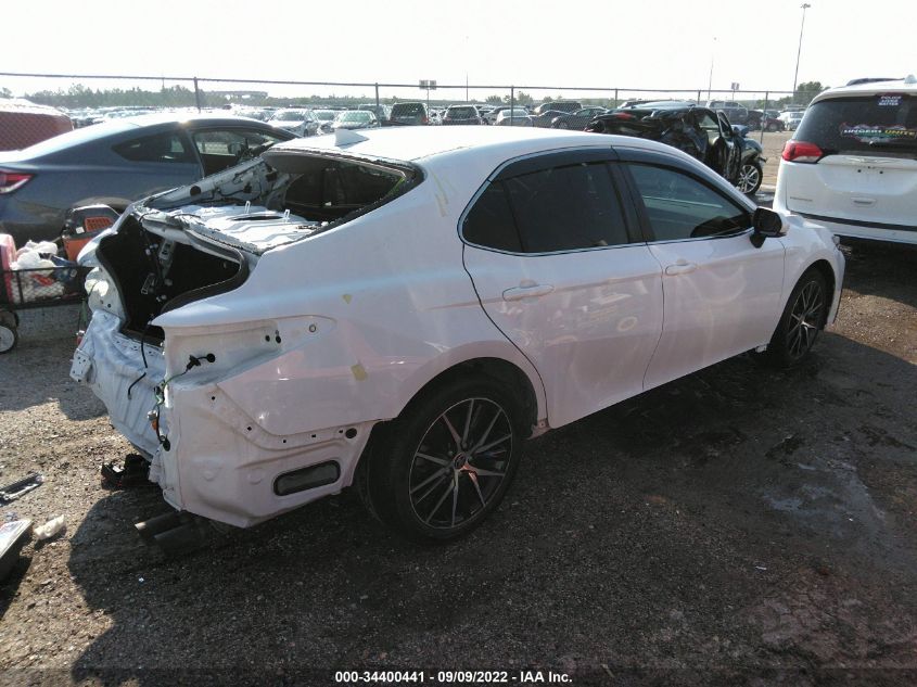 2022 TOYOTA CAMRY SE VIN: 4T1G11AK4NU622047