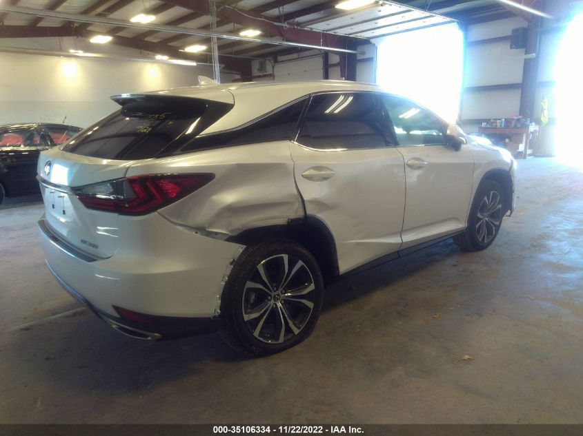 2022 LEXUS RX RX 350 VIN: 2T2HZMAA0NC257885