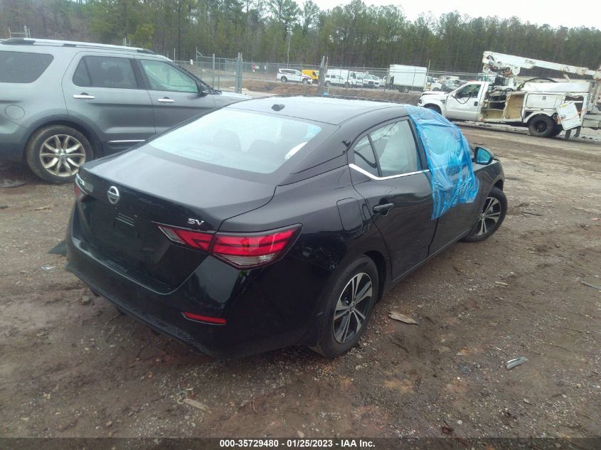 2022 NISSAN SENTRA SV VIN: 3N1AB8CV3NY292179
