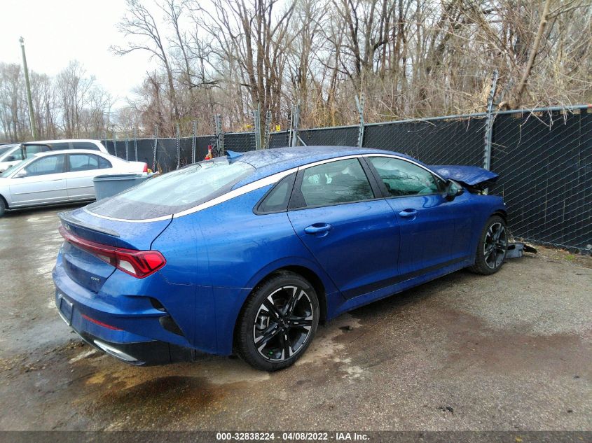 2022 KIA K5 GT-LINE VIN: 5XXG64J21NG139855