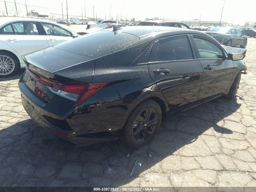 2022 HYUNDAI ELANTRA SEL VIN: 5NPLM4AG1NH054521