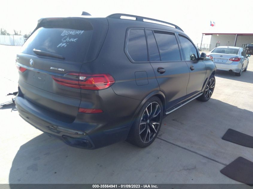 2021 BMW X7 XDRIVE40I VIN: 5UXCW2C09M9H42144