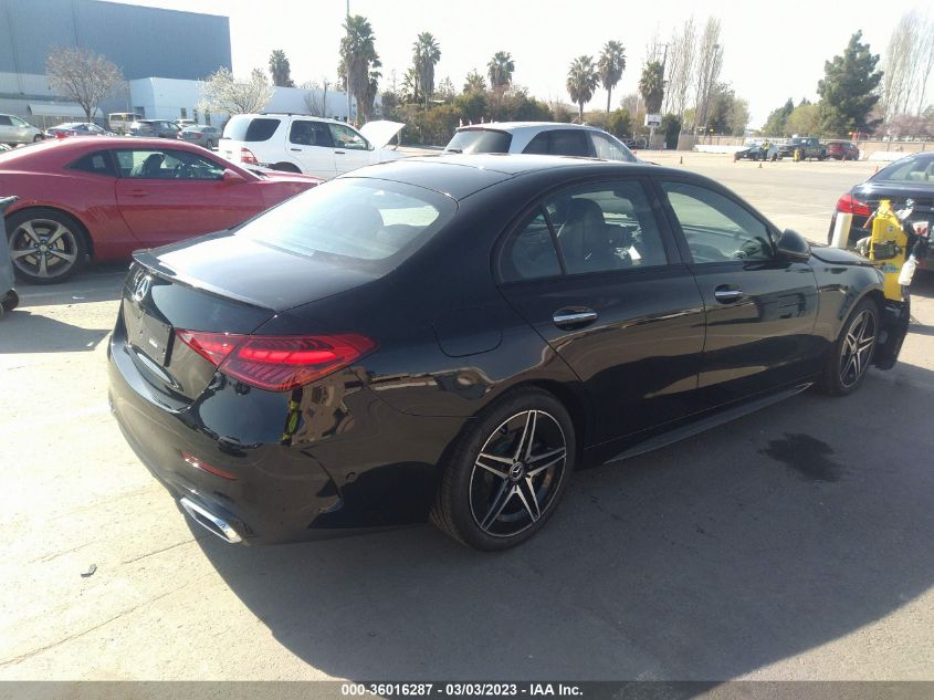 2022 MERCEDES-BENZ C-CLASS C 300 VIN: W1KAF4GB9NR053239