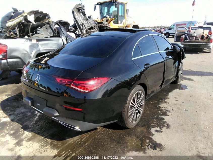 2021 MERCEDES-BENZ CLA CLA 250 VIN: W1K5J4GB4MN183080