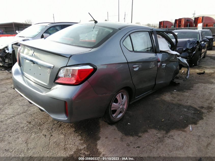 2021 MITSUBISHI MIRAGE G4 ES/LE/CARBONITE EDITION VIN: ML32FUFJ8MHF01164