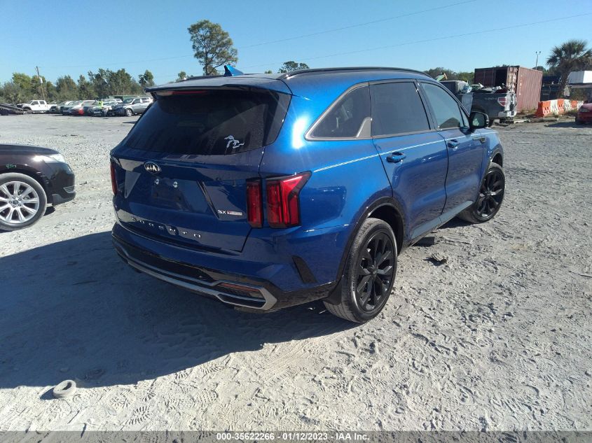 2021 KIA SORENTO SX VIN: 5XYRKDLF5MG054824