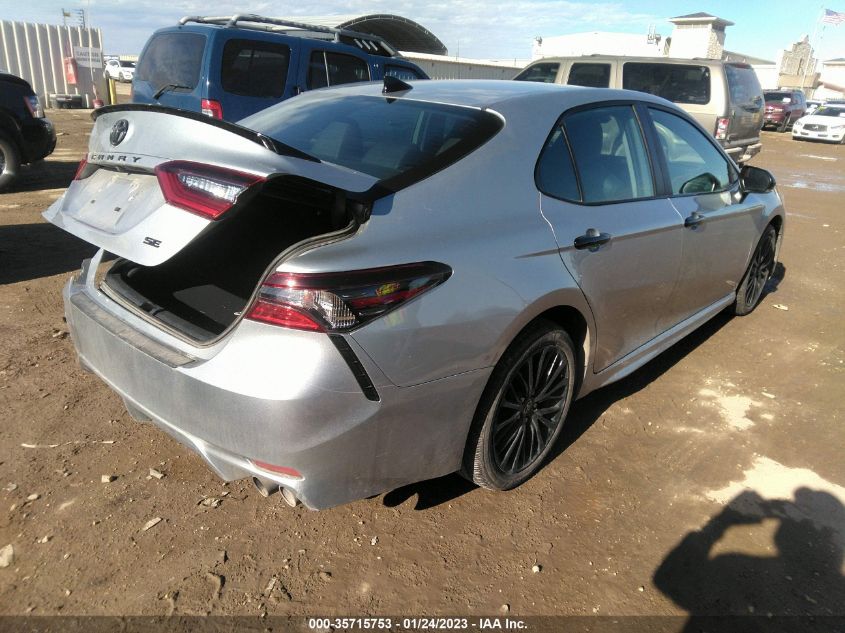 2022 TOYOTA CAMRY SE VIN: 4T1G11AK8NU016170
