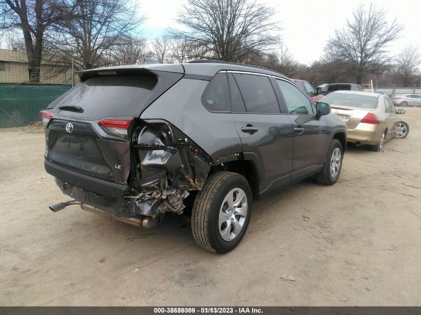 2021 TOYOTA RAV4 LE VIN: 2T3H1RFV3MC137444