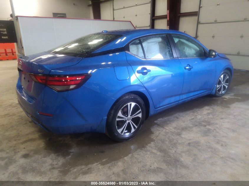 2021 NISSAN SENTRA SV VIN: 3N1AB8CV7MY229441