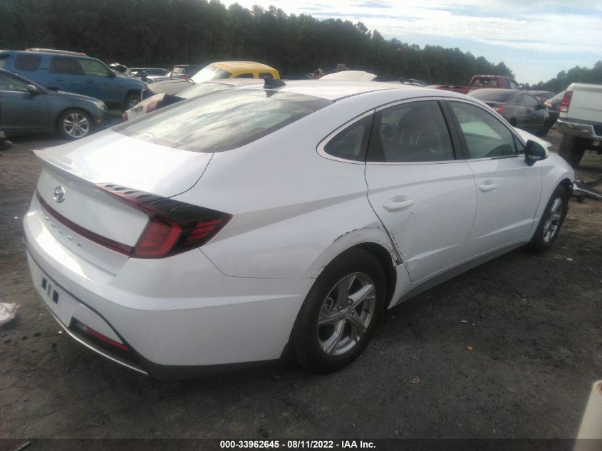 2020 HYUNDAI SONATA SE VIN: 5NPEG4JA0LH053658