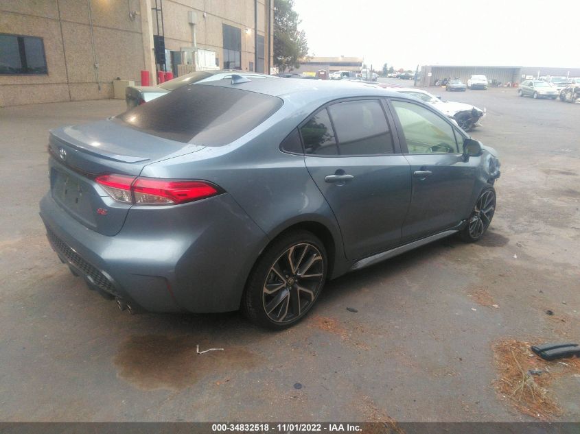2022 TOYOTA COROLLA SE/SE NIGHTSHADE/APEX SE VIN: JTDS4MCE0NJ087850