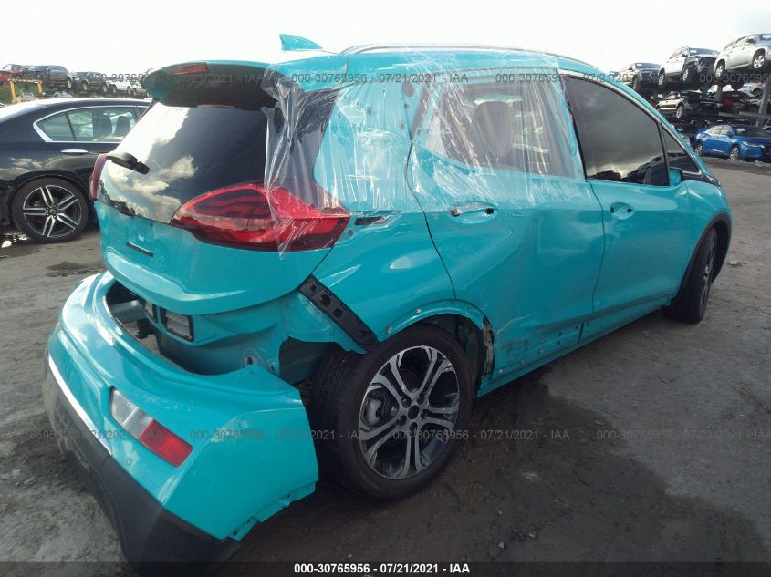 2020 CHEVROLET BOLT EV PREMIER VIN: 1G1FZ6S07L4150080