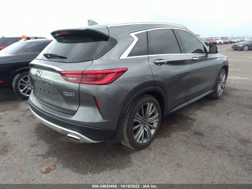 2021 INFINITI QX50 SENSORY VIN: 3PCAJ5CA5MF120919