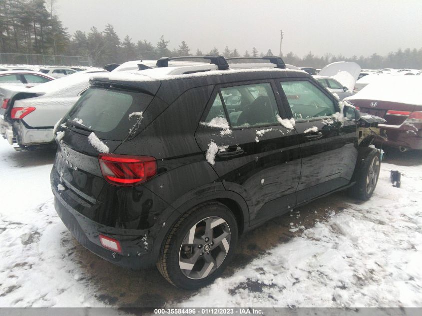 2022 HYUNDAI VENUE SEL VIN: KMHRC8A36NU155797