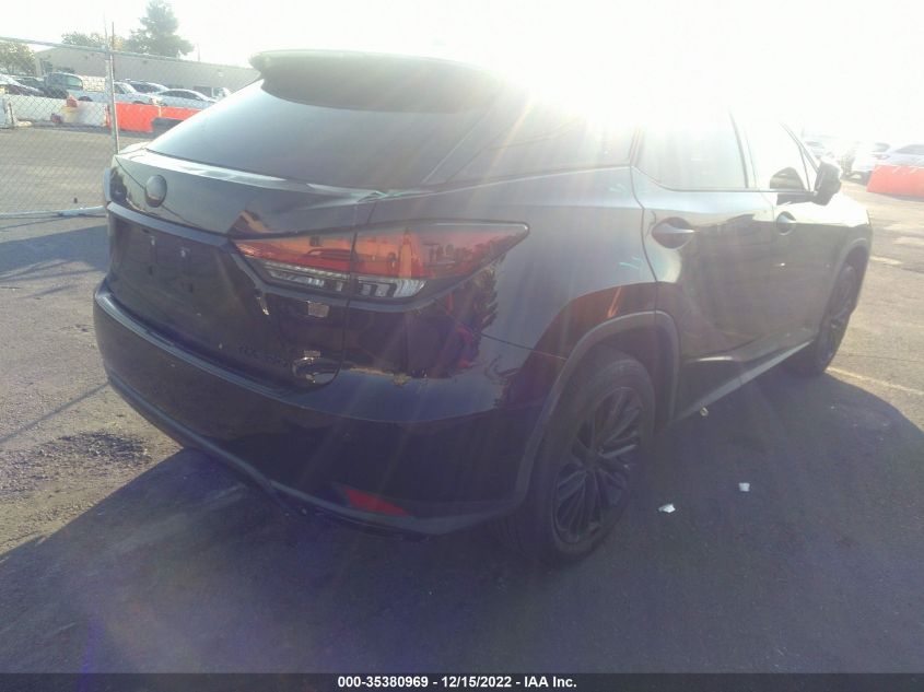 2020 LEXUS RX RX 350 VIN: 2T2JZMAA8LC165793