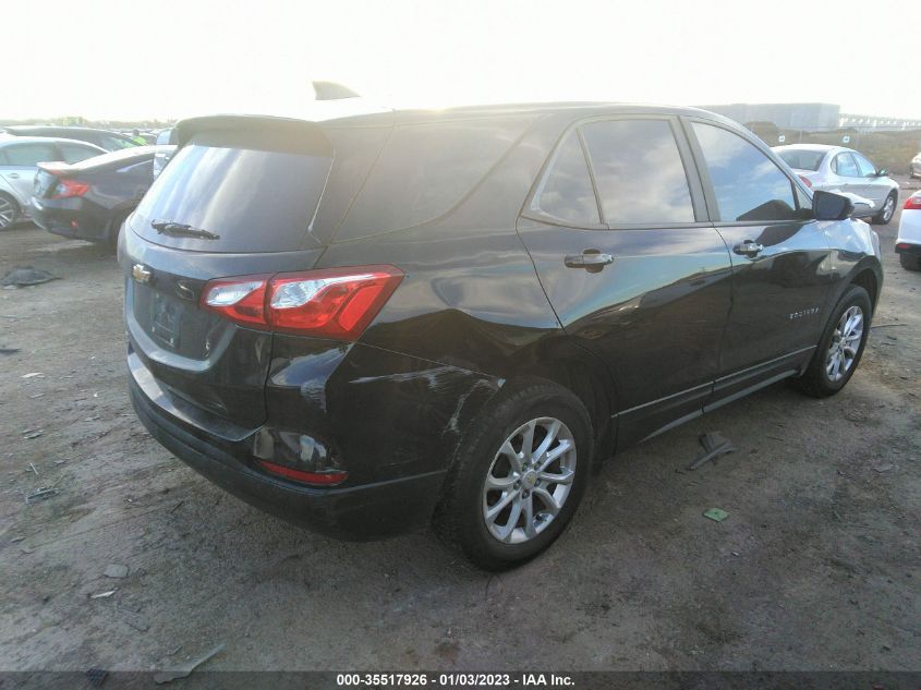 2020 CHEVROLET EQUINOX LS VIN: 2GNAXHEV1L6254340
