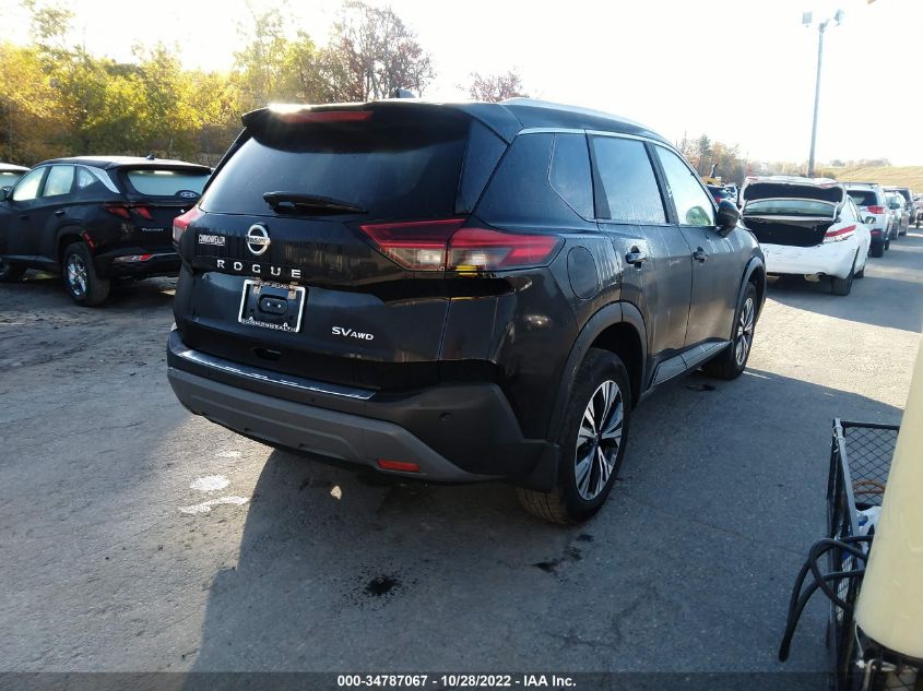 2021 NISSAN ROGUE SV VIN: 5N1AT3BB1MC694693