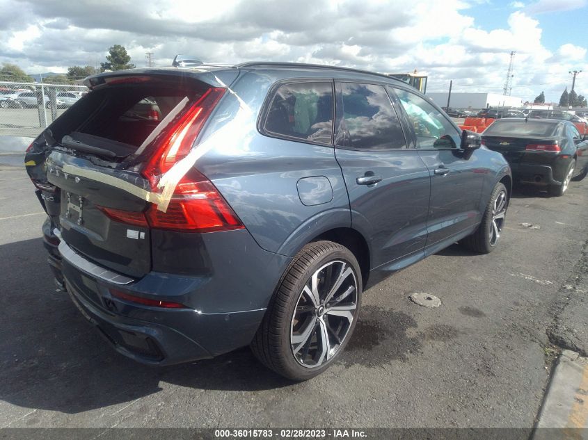 2022 VOLVO XC60 RECHARGE R-DESIGN VIN: YV4BR0DM2N1955263