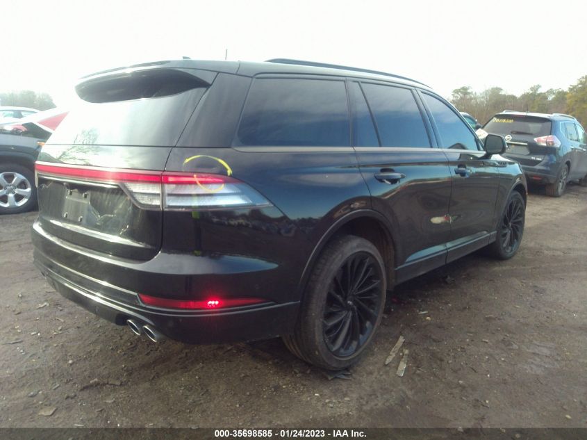 2021 LINCOLN AVIATOR RESERVE VIN: 5LM5J7XC1MGL06450