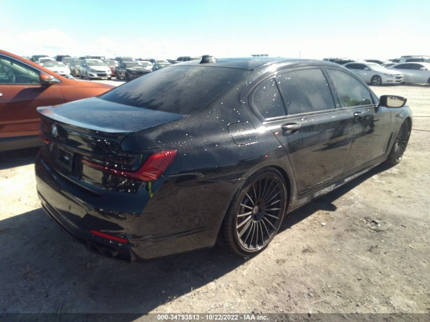 2022 BMW 7 SERIES ALPINA B7 XDRIVE VIN: WBA7U2C1XNCH95597