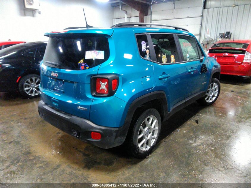 2021 JEEP RENEGADE LATITUDE VIN: ZACNJDBB0MPM96827