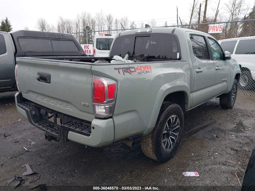 2022 TOYOTA TACOMA 4WD SR/SR5/TRD SPORT VIN: 3TMCZ5AN0NM467255