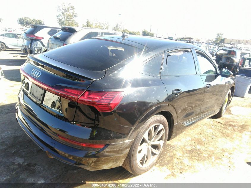 2021 AUDI E-TRON SPORTBACK PREMIUM VIN: WA11AAGE1MB007164
