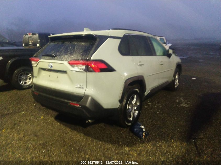 2022 TOYOTA RAV4 HYBRID XLE VIN: 2T3RWRFV5NW129576