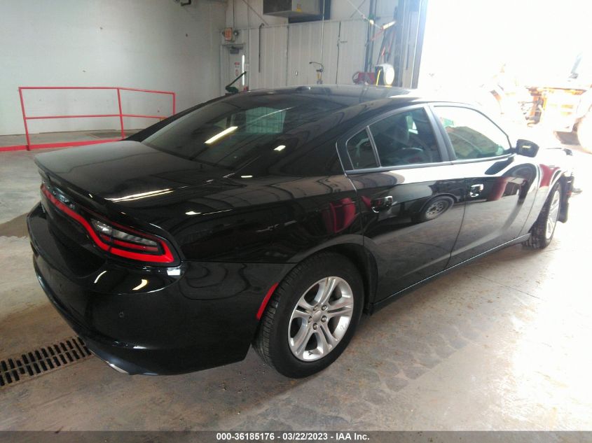 2022 DODGE CHARGER SXT VIN: 2C3CDXBG3NH197158