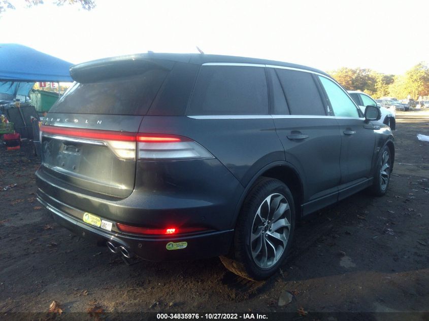 2022 LINCOLN AVIATOR GRAND TOURING VIN: 5LMYJ8XY3NNL01584