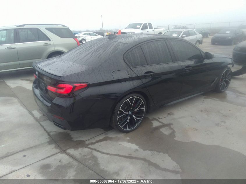 2021 BMW 5 SERIES M550I XDRIVE VIN: WBA13BK06MCF82114