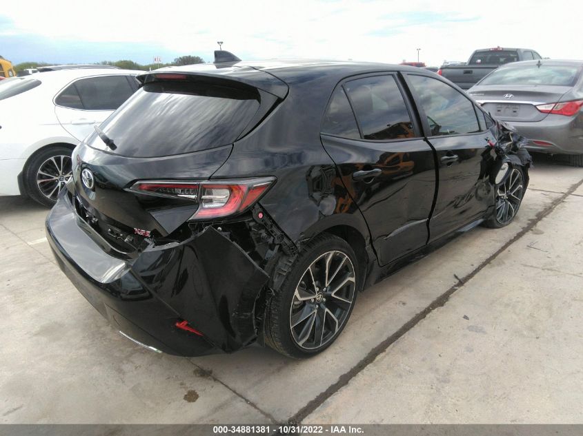 2021 TOYOTA COROLLA HATCHBACK XSE VIN: JTNC4MBE8M3114037