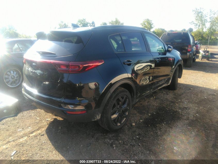 2022 KIA SPORTAGE NIGHTFALL VIN: KNDP6CAC0N7006998
